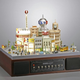 Illustration for article titled Godzilla Would Love This Speakers Animated Tokyo Diorama